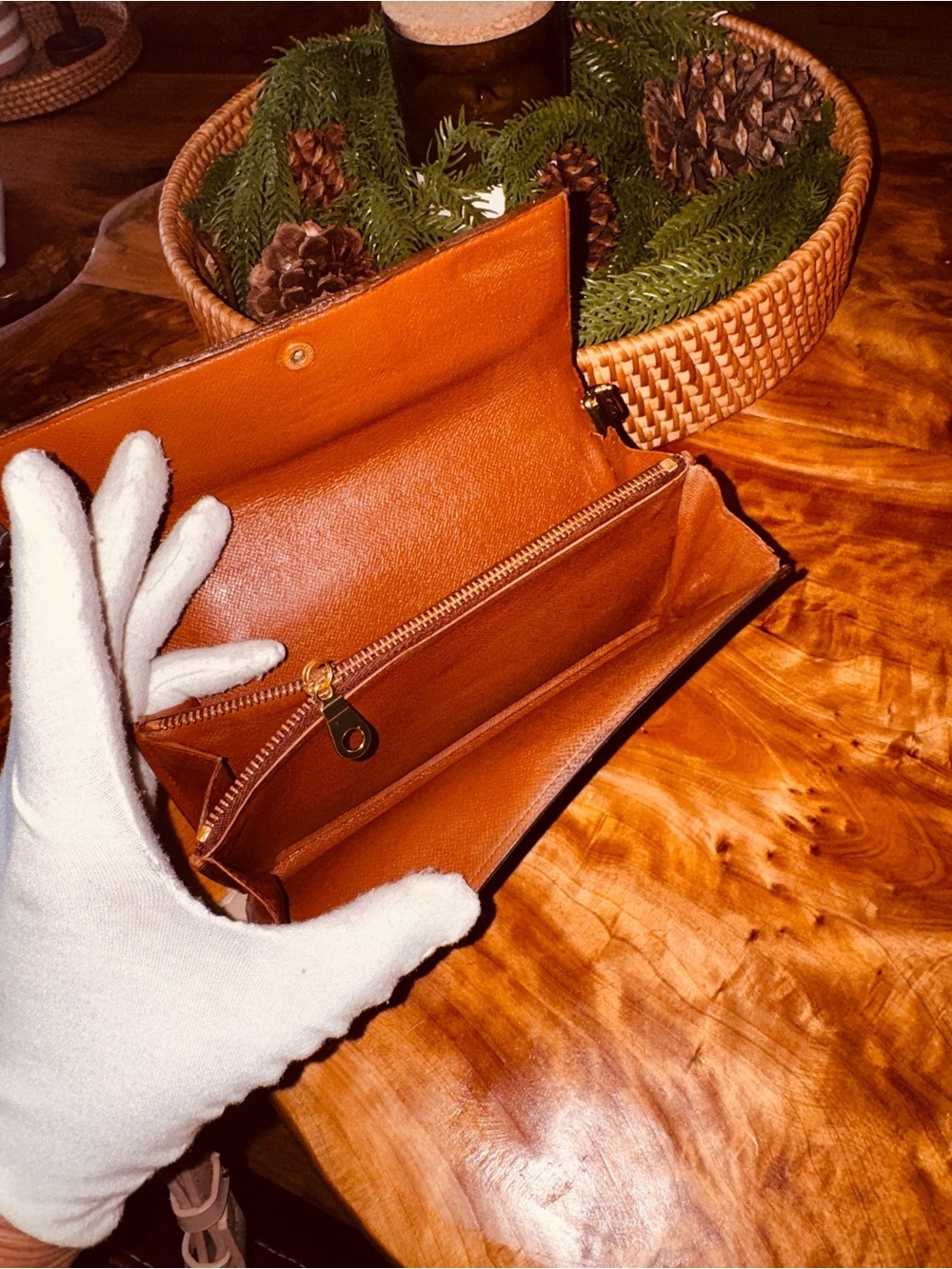 Louis Vuitton Sarah wallet converted vintage - Picture 8 of 17